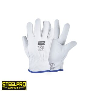 GUANTE DE BADANA STEELPRO