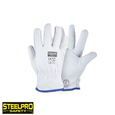 GUANTE DE BADANA STEELPRO