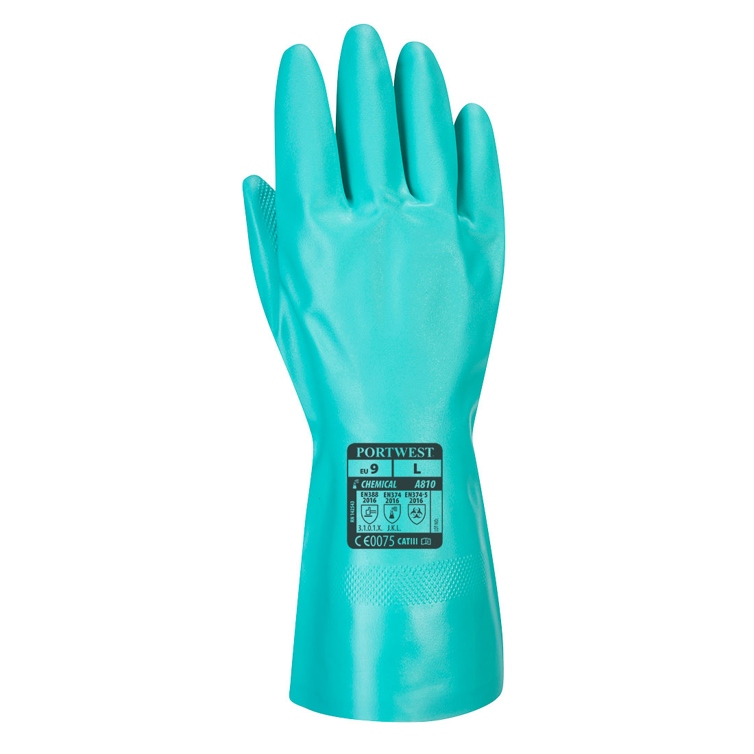 GUANTE QUIMICO NITROSAFE VERDE A810 PORTWEST