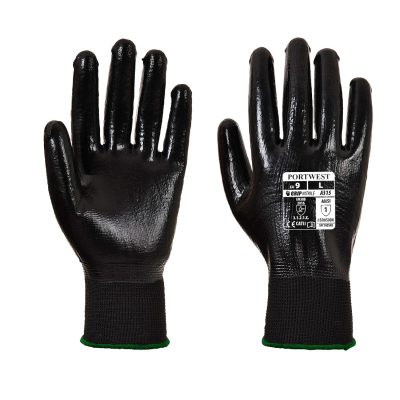 GUANTE ALL-FLEX GRIP NEGRO A315 PORTWEST