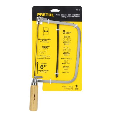 ARCO 6" CALADOR PARA SEGUETA PRETUL