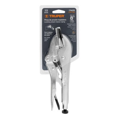 PINZA DE PRESION 8″ HOJALATERA TRUPER