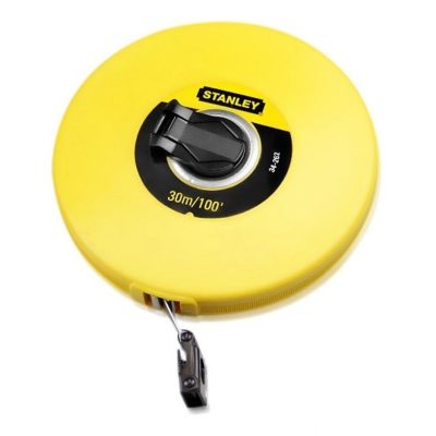 Cinta (Wincha) Larga 30 m 34-262S Stanley, Fibra de Vidrio