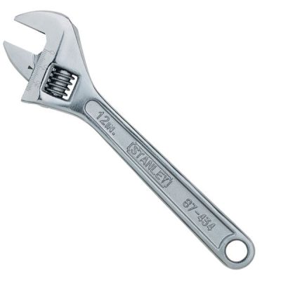 Llave Ajustable Cromada (Francesa) 12″ 87-434LA Stanley