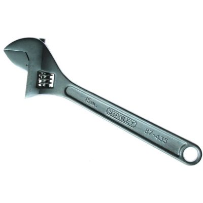 Llave Ajustable Cromada (Francesa) 15″ 87-435LA Stanley