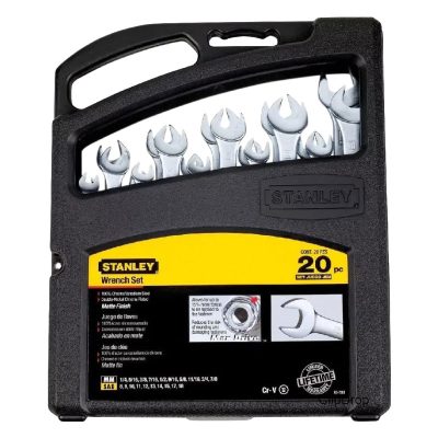 Juego de llaves Combinadas 20 piezas Stanley