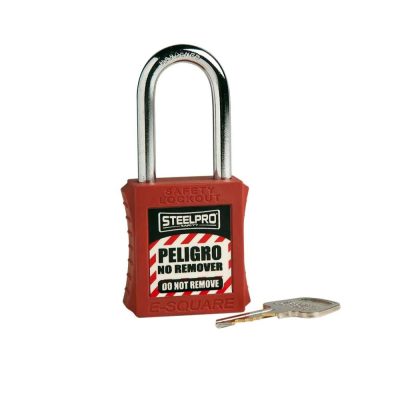 Candado Steelpro X10 Rojo – U
