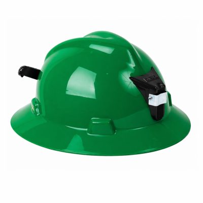 Casco MSA Minero con Rachet Verde
