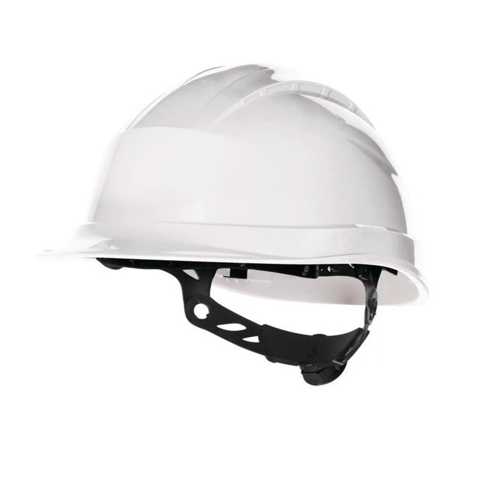 Casco de Obra Ajustable por Sistema Rotor Quartz UP3 Delta Plus