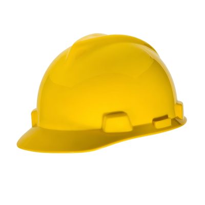 Casco de Seguridad Amarillo V Gard Tipo Jockey MSA