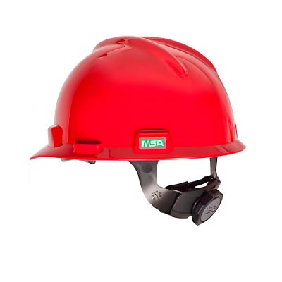 Casco de Seguridad Rojo V Gard Tipo Jockey MSA