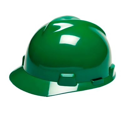 Casco de Seguridad Verde V Gard Tipo Jockey MSA