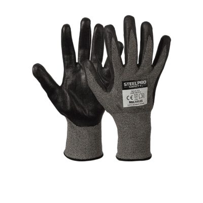 Guante Multiflex Cut-5 Nitrilo Foam Steelpro