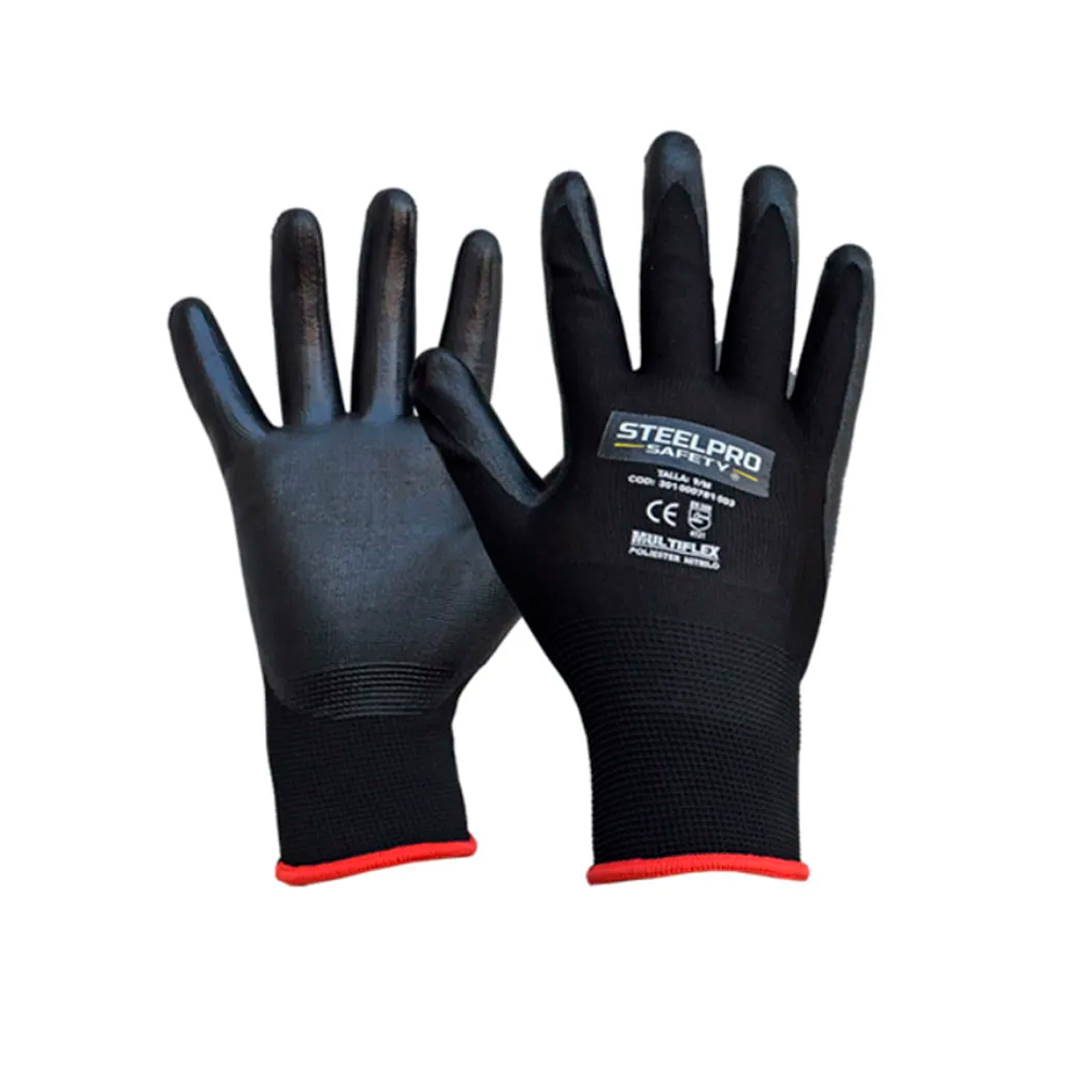 Guante Multiflex Poliester Pu Steelpro
