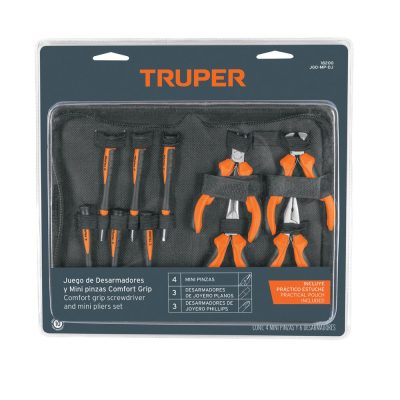 Juego de 10 Piezas Truper 18200, Comfort Grip