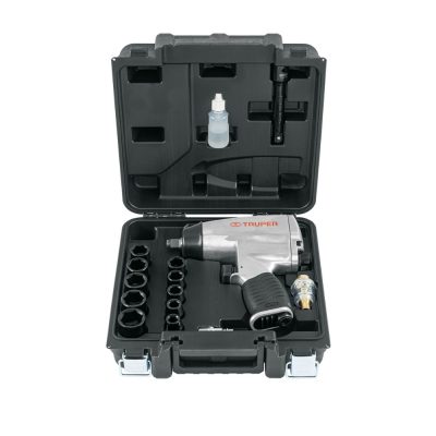 Kit de LLave Neumática de Impacto Truper 19372, 1/2″