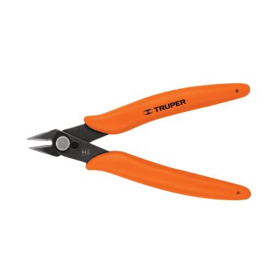 Pinza 5″ de corte para electrónica, Truper 17314