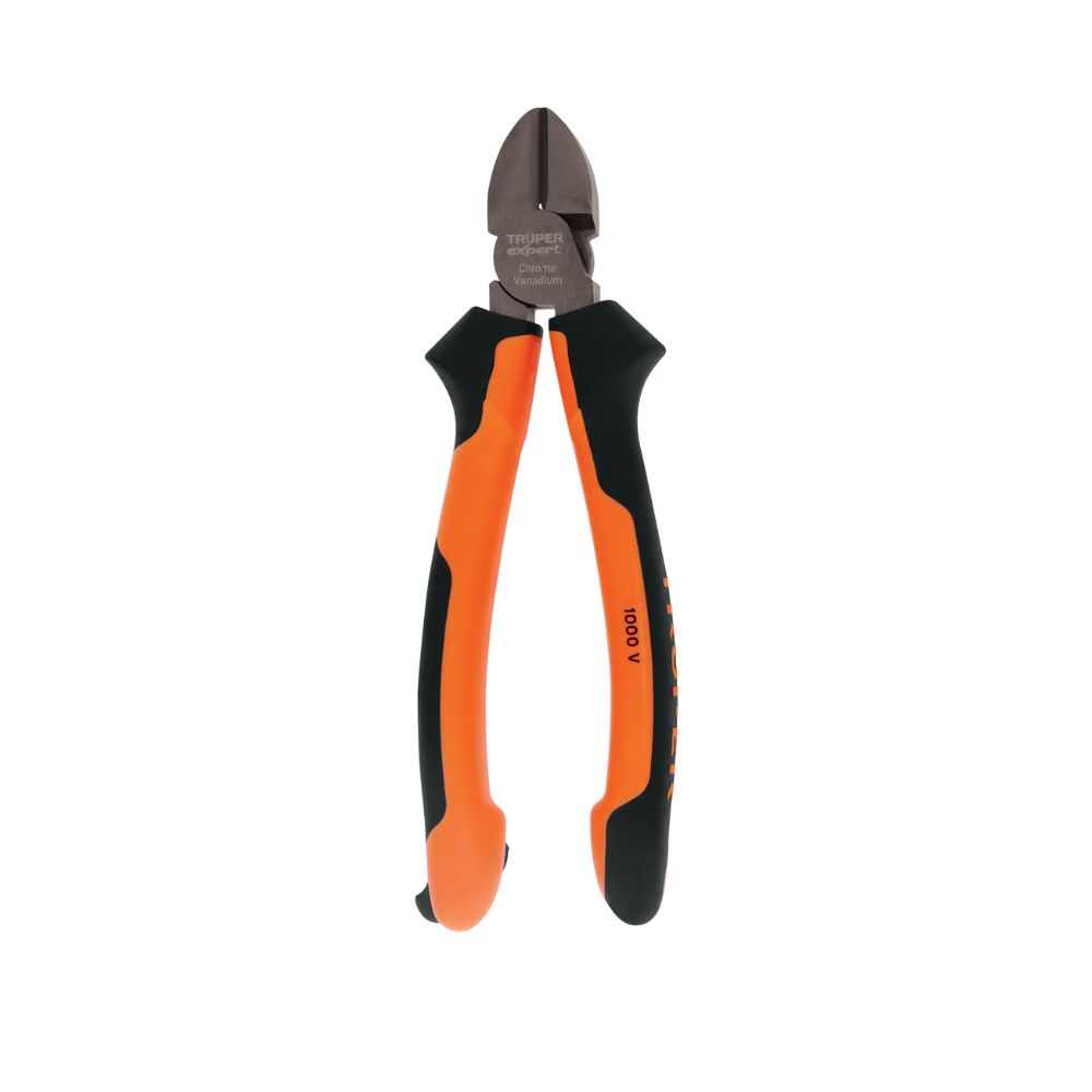 Pinza corte diagonal 7 alta palanca, Comfort Grip, Expert Truper 12349