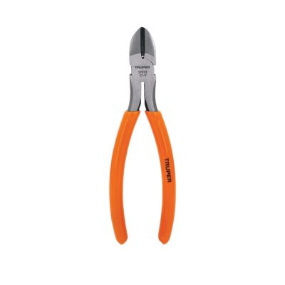 Pinza de corte diagonal 7″ mango de PVC, Truper 17313