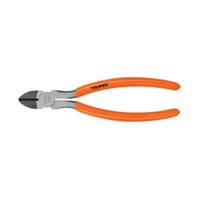 Pinza de corte diagonal 8″ mango de PVC, Truper 12353