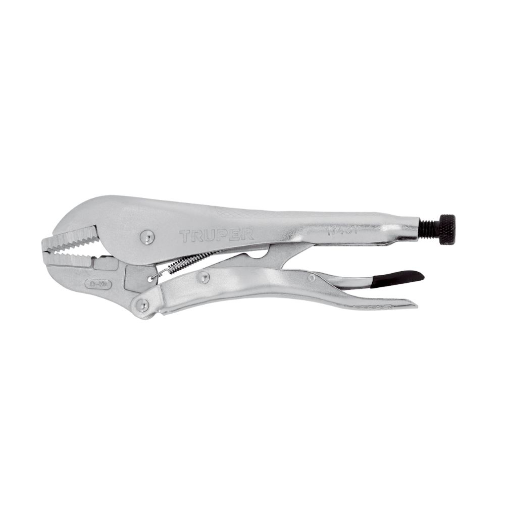 Pinza de presión 12″ mordaza recta, Truper 17431