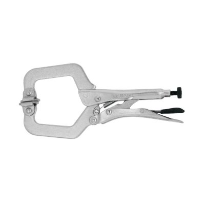 Pinza de presión 6″ tipo «C» con mordaza autoajustable Truper17413