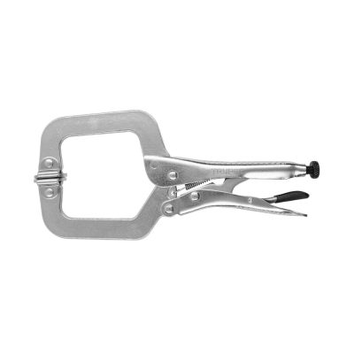 Pinza de presión 9″ tipo «C» con mordaza autoajustable Truper 17414