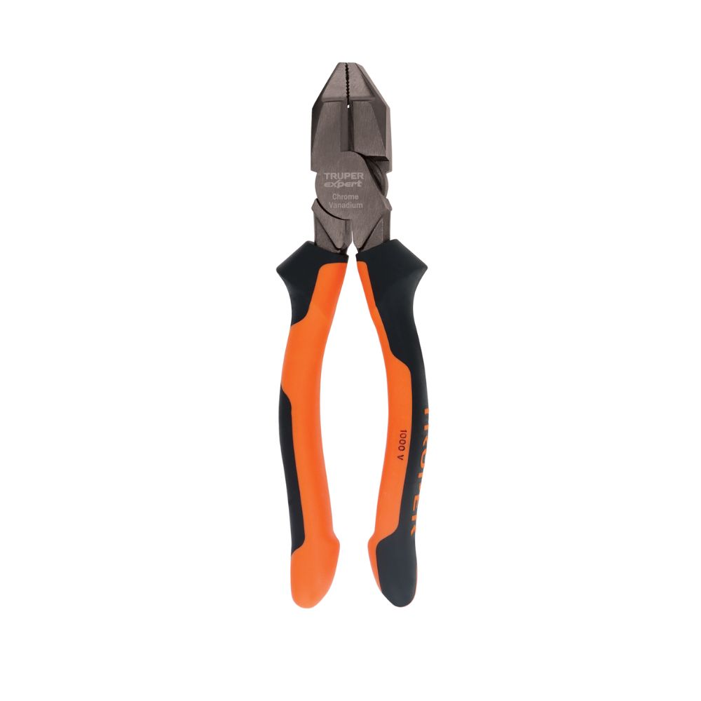 Pinza electricista 8″ uso rudo, alta palanca, Comfort Grip 12350