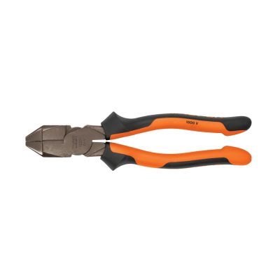 Pinza electricista 9″ uso rudo, alta palanca, Comfort Grip 12351