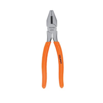 Pinza para electricista 7″ mango de PVC, Truper 17307
