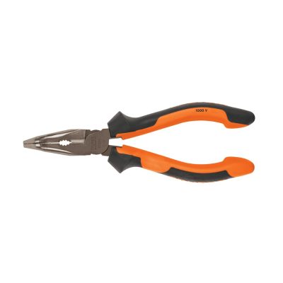 Pinza punta curva 6″ mango Comfort Grip, Truper Expert 17337
