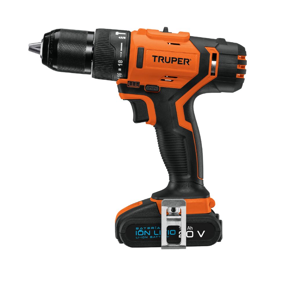 Taladro Atornillador 1/2″ Truper 11020, 20 v